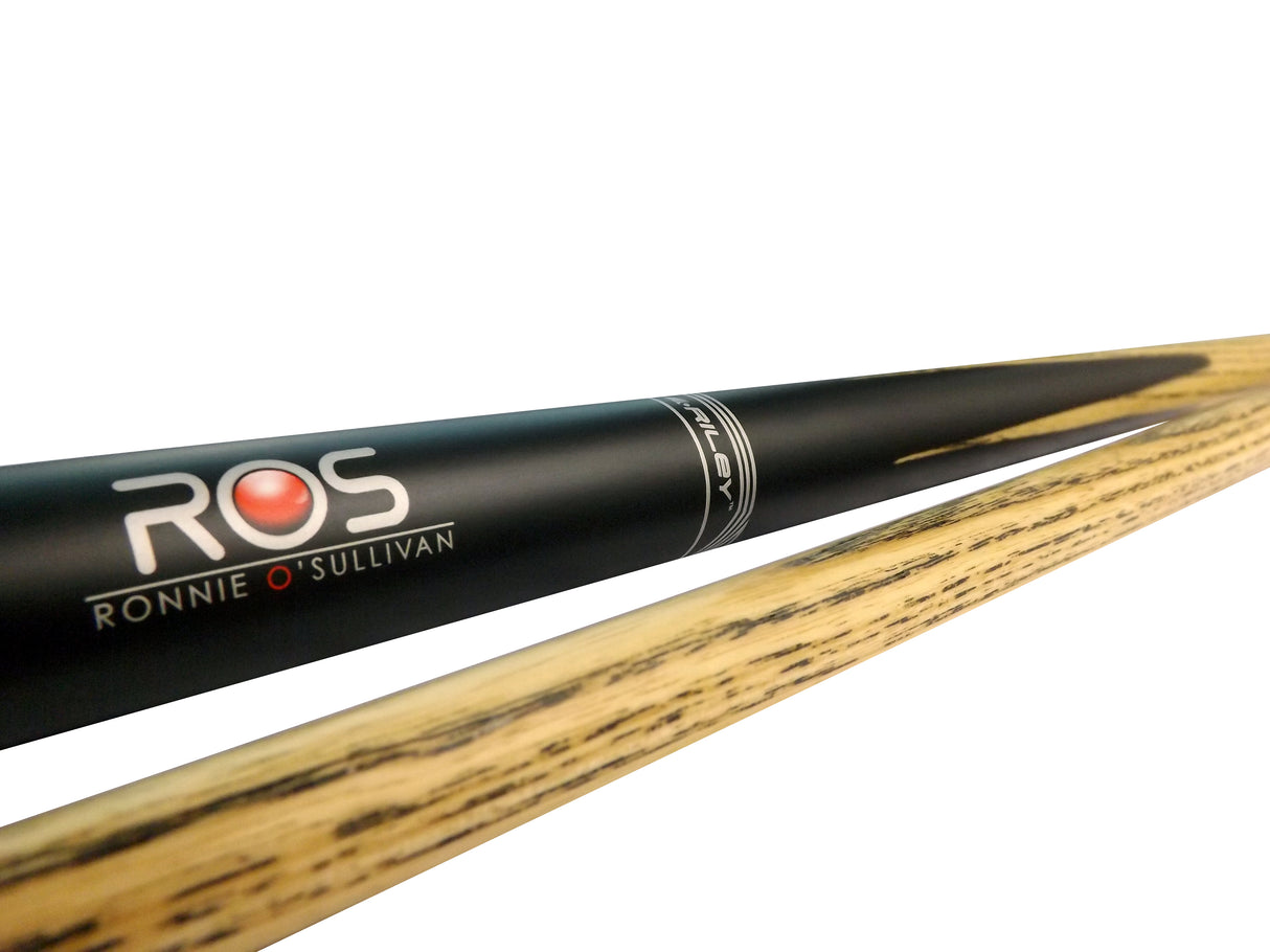 Riley Ronnie O’Sullivan Endorsed Limited Edition 2 Piece Ash Snooker and English Pool Cue 9.5mm Tip - EL-05E