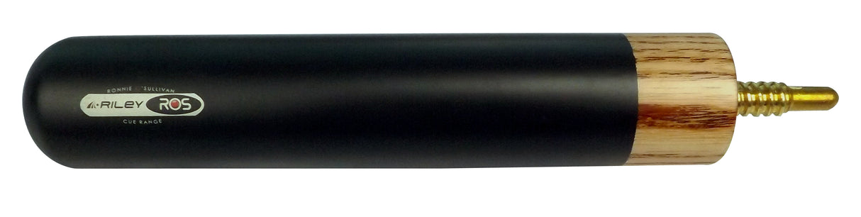 Riley Ronnie O’Sullivan Endorsed Limited Edition 2 Piece Ash Snooker and English Pool Cue 9.5mm Tip with Mini Butt Extension - EL-06E