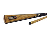 Riley Ronnie O’Sullivan Endorsed Limited Edition 2 Piece Ash Snooker and English Pool Cue 9.5mm Tip with Mini Butt Extension - EL-06E