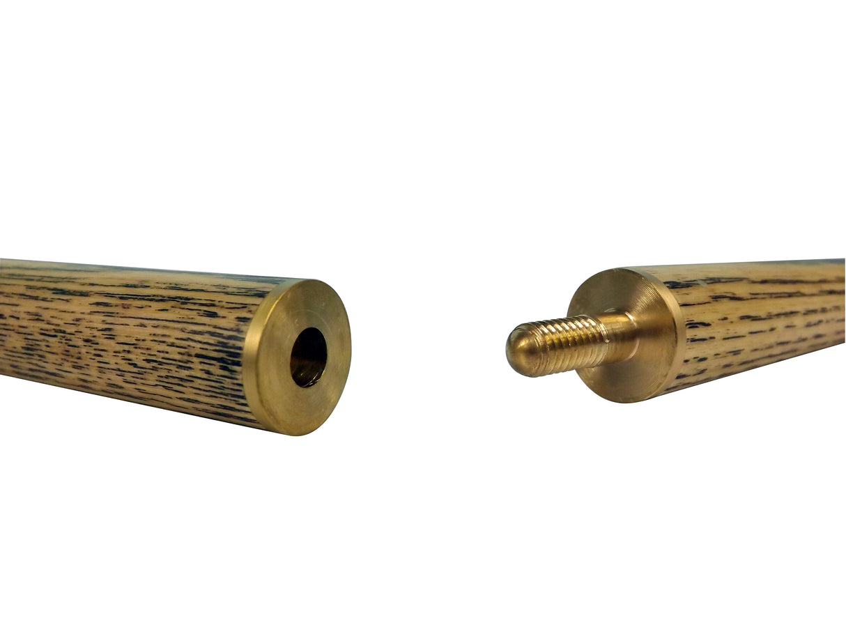Riley Ronnie O’Sullivan Endorsed Limited Edition 2 Piece Ash Snooker and English Pool Cue 9.5mm Tip with Mini Butt Extension - EL-06E