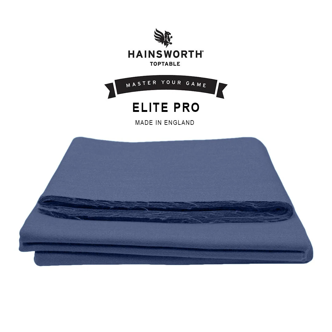 Hainsworth Elite Pro 9ft USA American Pool Table Cloth Cue + Case