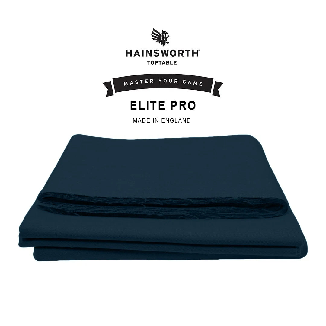 Hainsworth Elite Pro 9ft USA American Pool Table Cloth Cue + Case