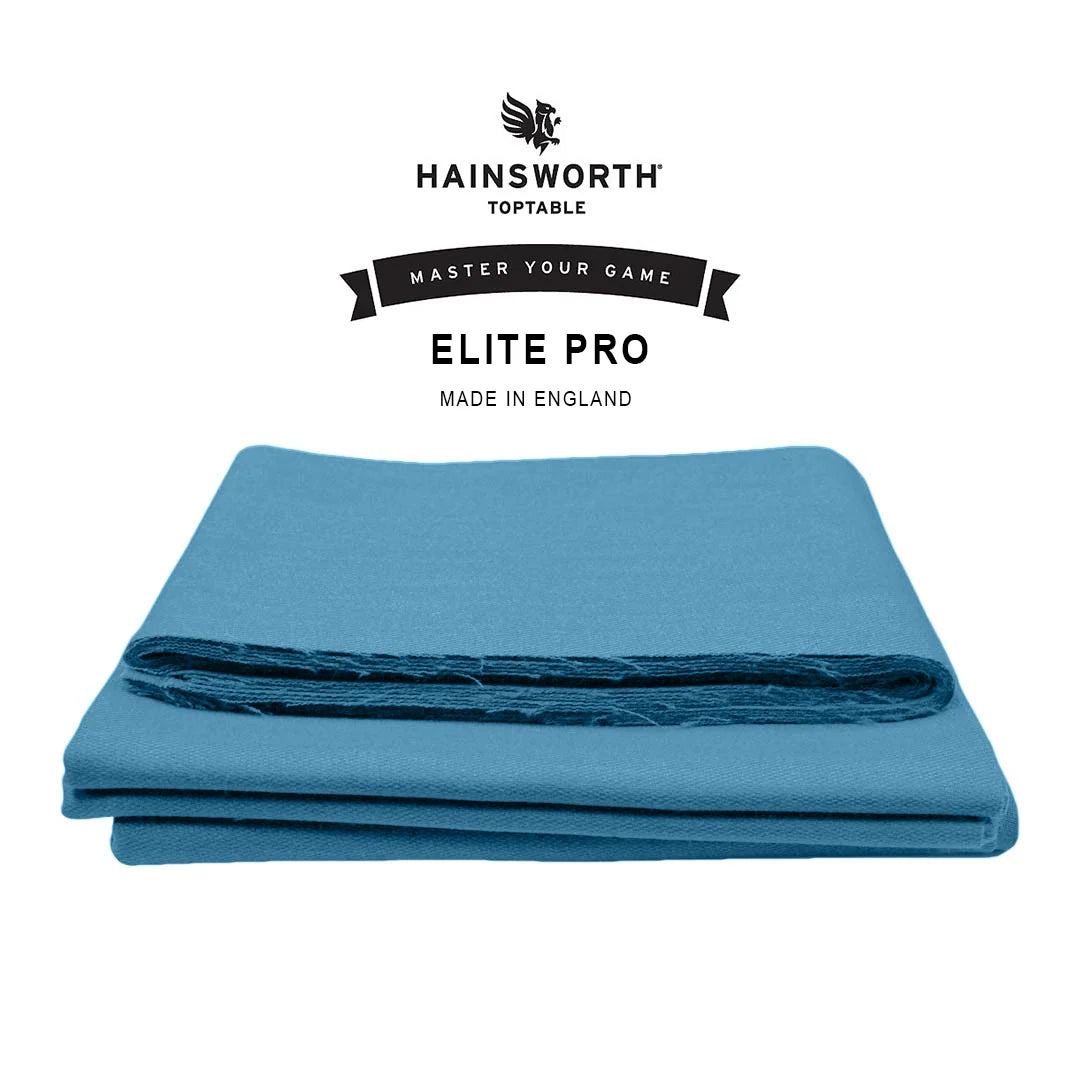 Hainsworth Elite Pro 9ft USA American Pool Table Cloth Cue + Case