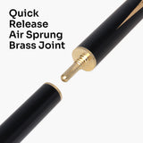 Jonny 8 Ball Sniper 3/4 Pool Cue and Case Set 8mm Tip with Black Hard Case + Mini Butt