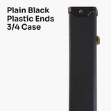 Jonny 8 Ball Sniper 3/4 Pool Cue and Case Set 8mm Tip with Black Hard Case + Mini Butt