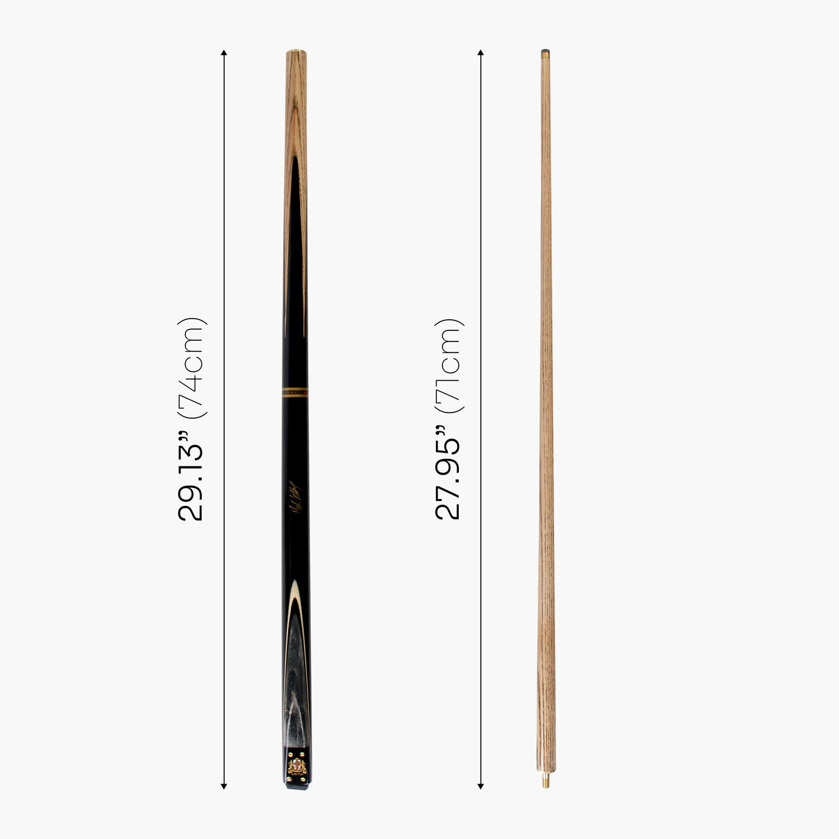 BCE MARK SELBY Signature Heritage 57 Inch 2 Piece Snooker Pool Cue 9.5mm Tip