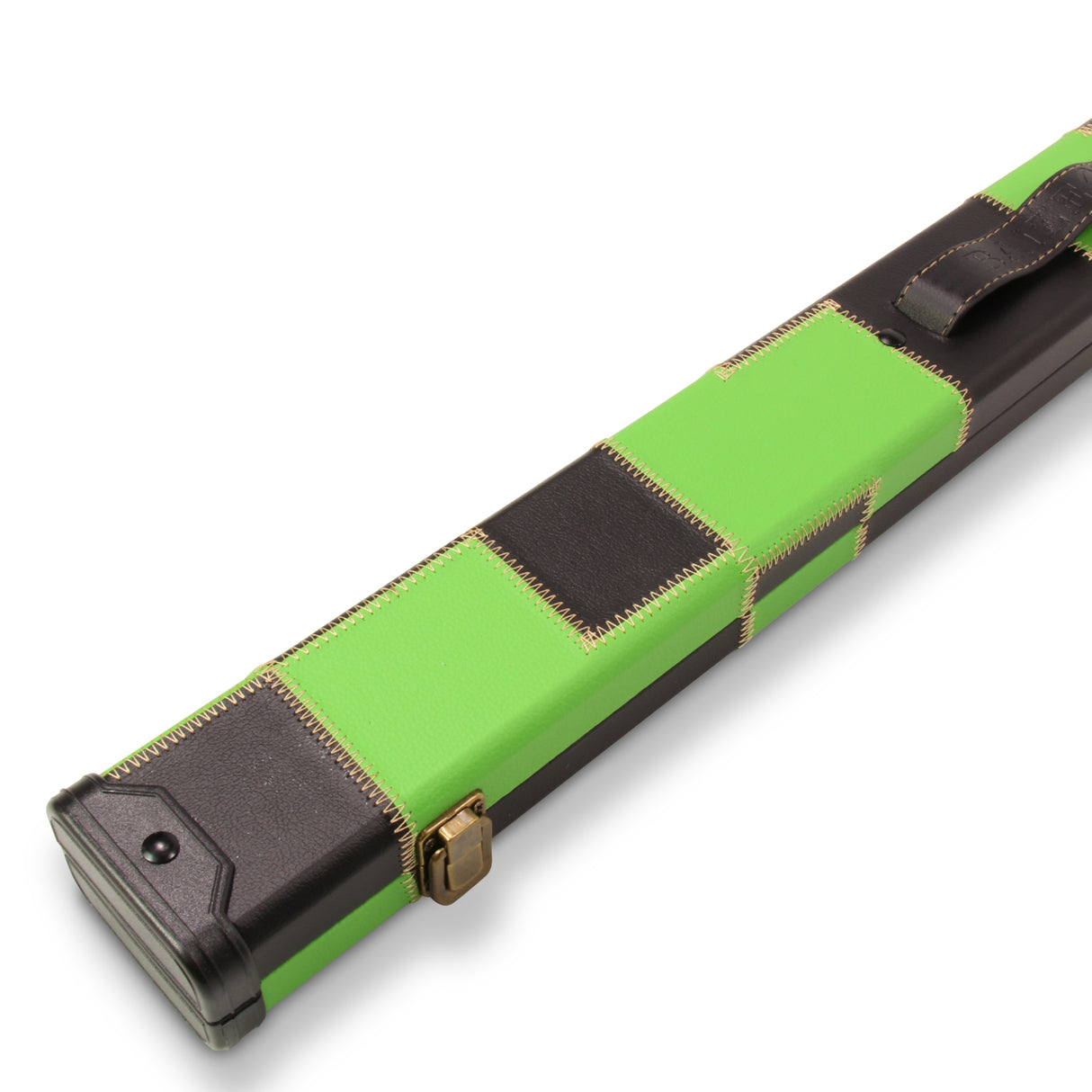 Baize Master Deluxe PATCH 2 Piece Snooker Pool Cue Case with Plastic Ends