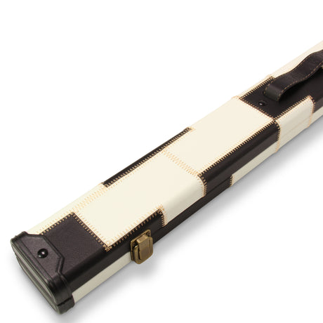 Baize Master Deluxe PATCH 2 Piece Snooker Pool Cue Case with Plastic Ends