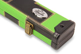 Baize Master Deluxe PATCH 2 Piece Snooker Pool Cue Case with Plastic Ends