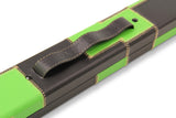 Baize Master Deluxe PATCH 2 Piece Snooker Pool Cue Case with Plastic Ends
