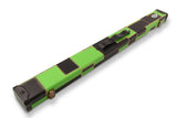 Baize Master Deluxe PATCH 2 Piece Snooker Pool Cue Case with Plastic Ends