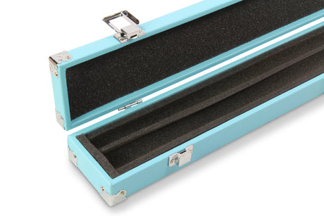 2 Piece Snooker Pool Cue Case with Reinforced Corners and Chalk Compartment