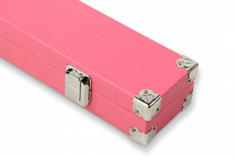 Jonny 8 Ball HOT PINK Foam Lined REINFORCED CORNERS 2pc Cue Case Jonny 8 Ball