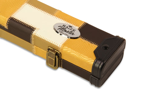 Baize Master 3/4 Deluxe PATCH Snooker Pool Cue Case with Plastic Ends