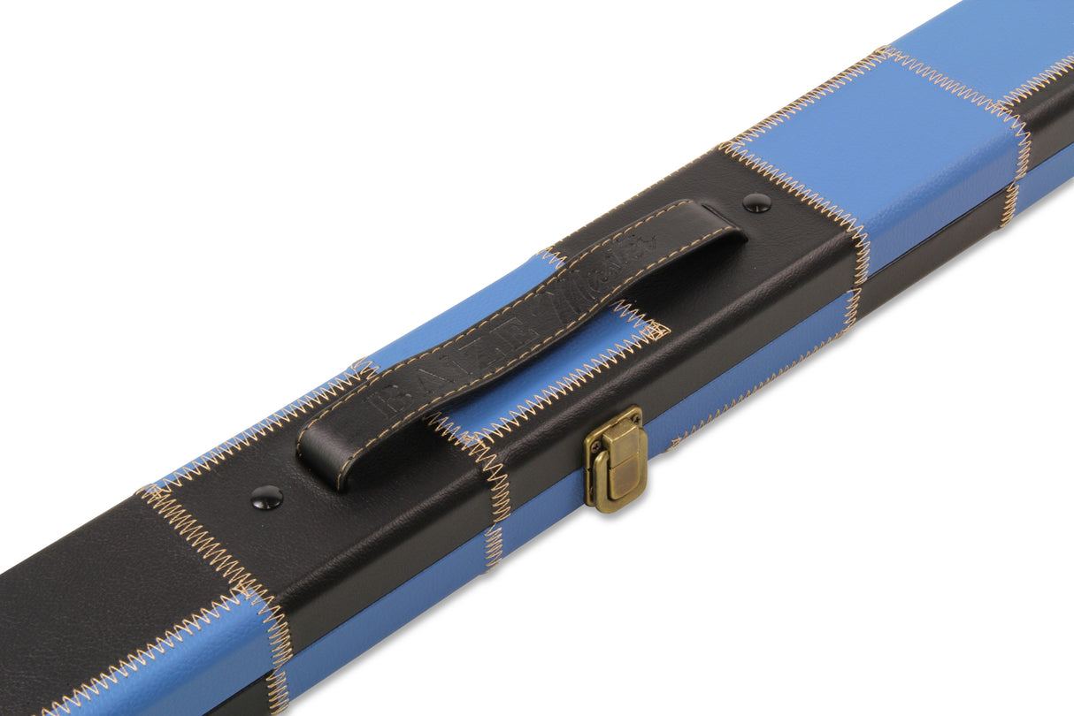 Baize Master 3/4 Deluxe PATCH Snooker Pool Cue Case with Plastic Ends