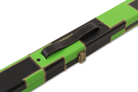 Baize Master 3/4 Deluxe PATCH Snooker Pool Cue Case with Plastic Ends
