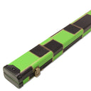 Baize Master 1 Piece PATCH Deluxe Plastic Ends Snooker Pool Cue Case - Holds 2 Cues