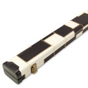 Baize Master 1 Piece PATCH Deluxe Plastic Ends Snooker Pool Cue Case - Holds 2 Cues