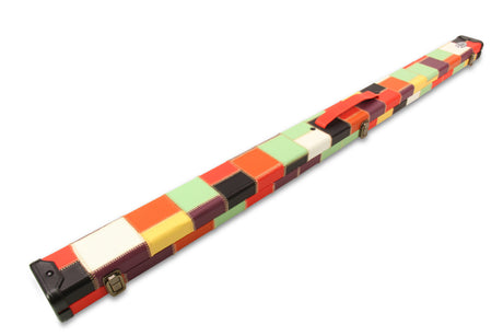 Baize Master 3/4 Deluxe PATCH Snooker Pool Cue Case with Plastic Ends