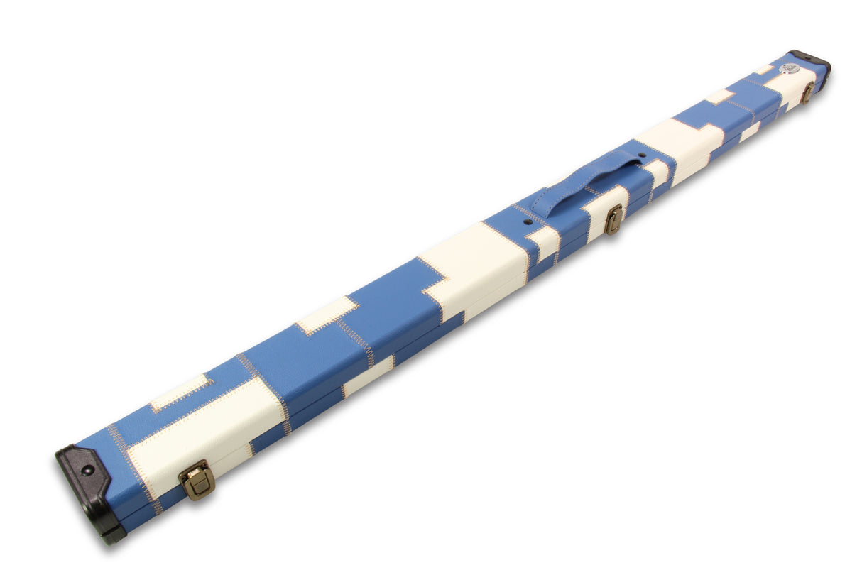 Baize Master 3/4 Deluxe PATCH Snooker Pool Cue Case with Plastic Ends