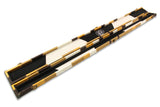Baize Master 3/4 Deluxe PATCH Snooker Pool Cue Case with Plastic Ends