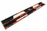 Baize Master 3/4 Deluxe PATCH Snooker Pool Cue Case with Plastic Ends