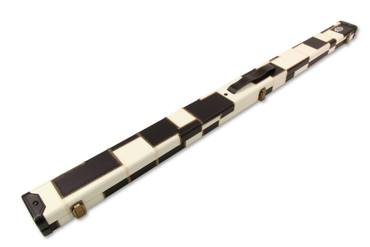 Baize Master 3/4 Deluxe PATCH Snooker Pool Cue Case with Plastic Ends