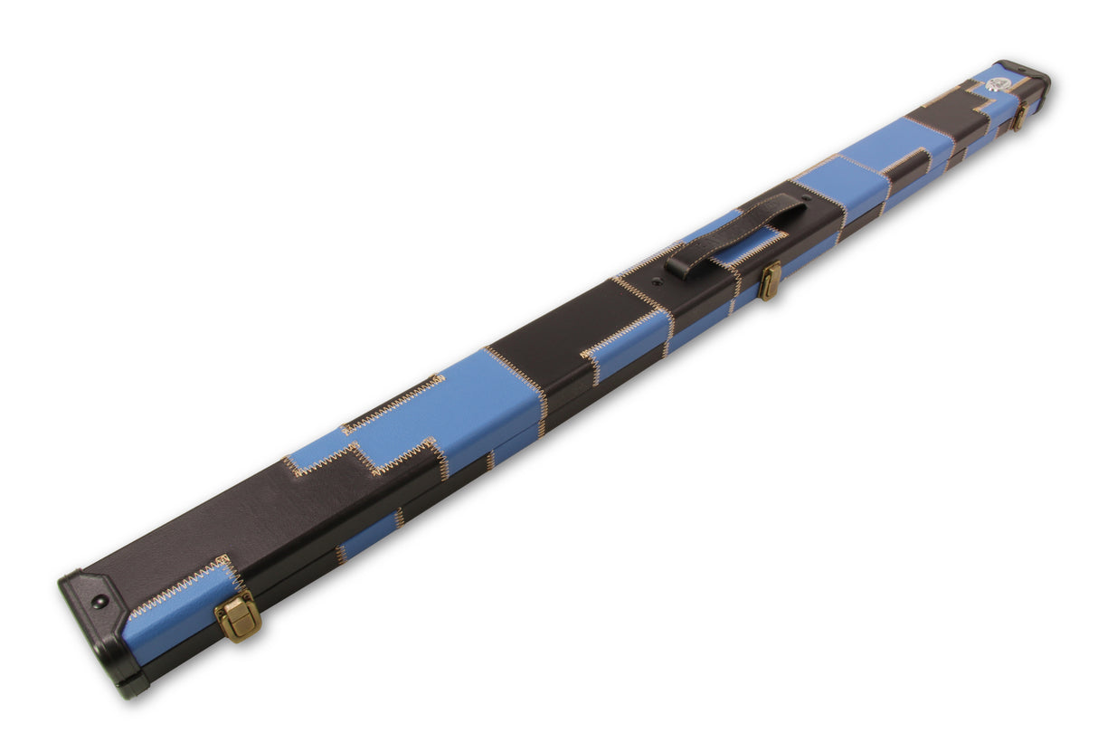 Baize Master 3/4 Deluxe PATCH Snooker Pool Cue Case with Plastic Ends