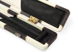 Baize Master 3/4 Luxury PATCH Snooker Pool Cue Case with Round Corners and Straps