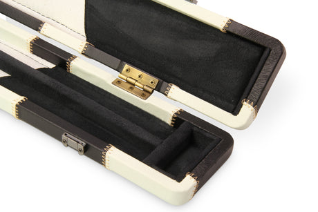 Baize Master 3/4 Luxury PATCH Snooker Pool Cue Case with Round Corners and Straps