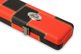Baize Master 3/4 Luxury PATCH Snooker Pool Cue Case with Round Corners and Straps