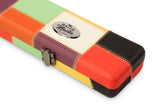 Baize Master 3/4 Luxury PATCH Snooker Pool Cue Case with Round Corners and Straps