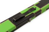 Baize Master 3/4 Luxury PATCH Snooker Pool Cue Case with Round Corners and Straps