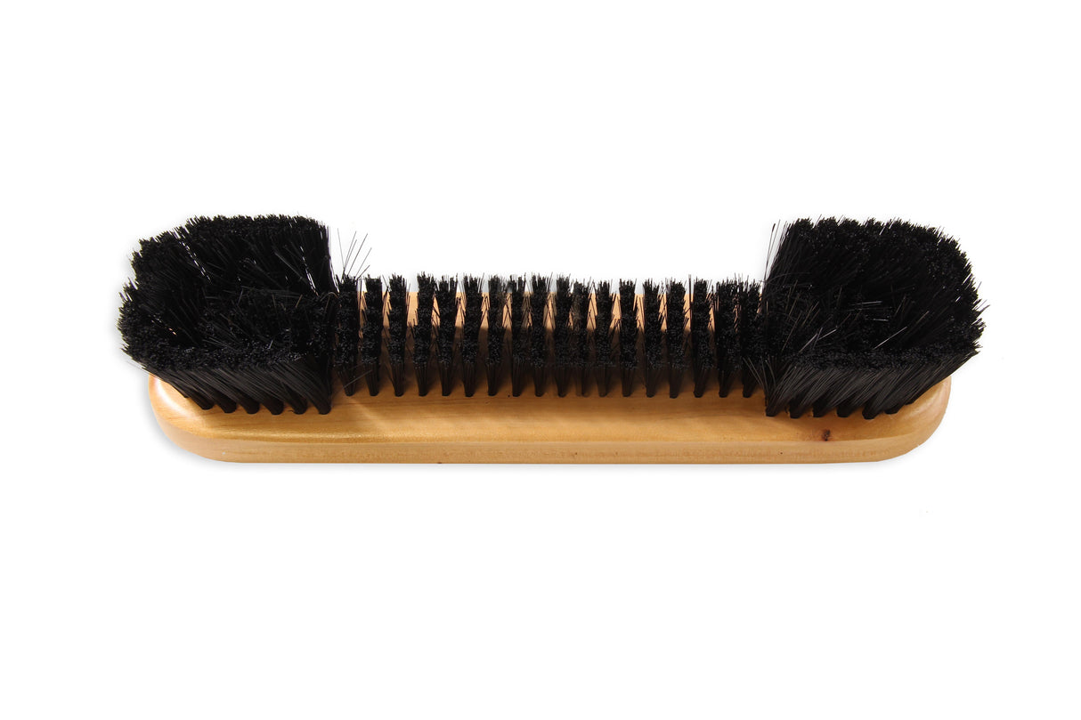 10.5 Inch Natural Wood Nylon Bristle STRAIGHT Shape Table Brush