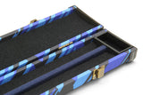 POSTMODERN 3/4 Hard Snooker Pool Cue Case Tough Plastic Ends