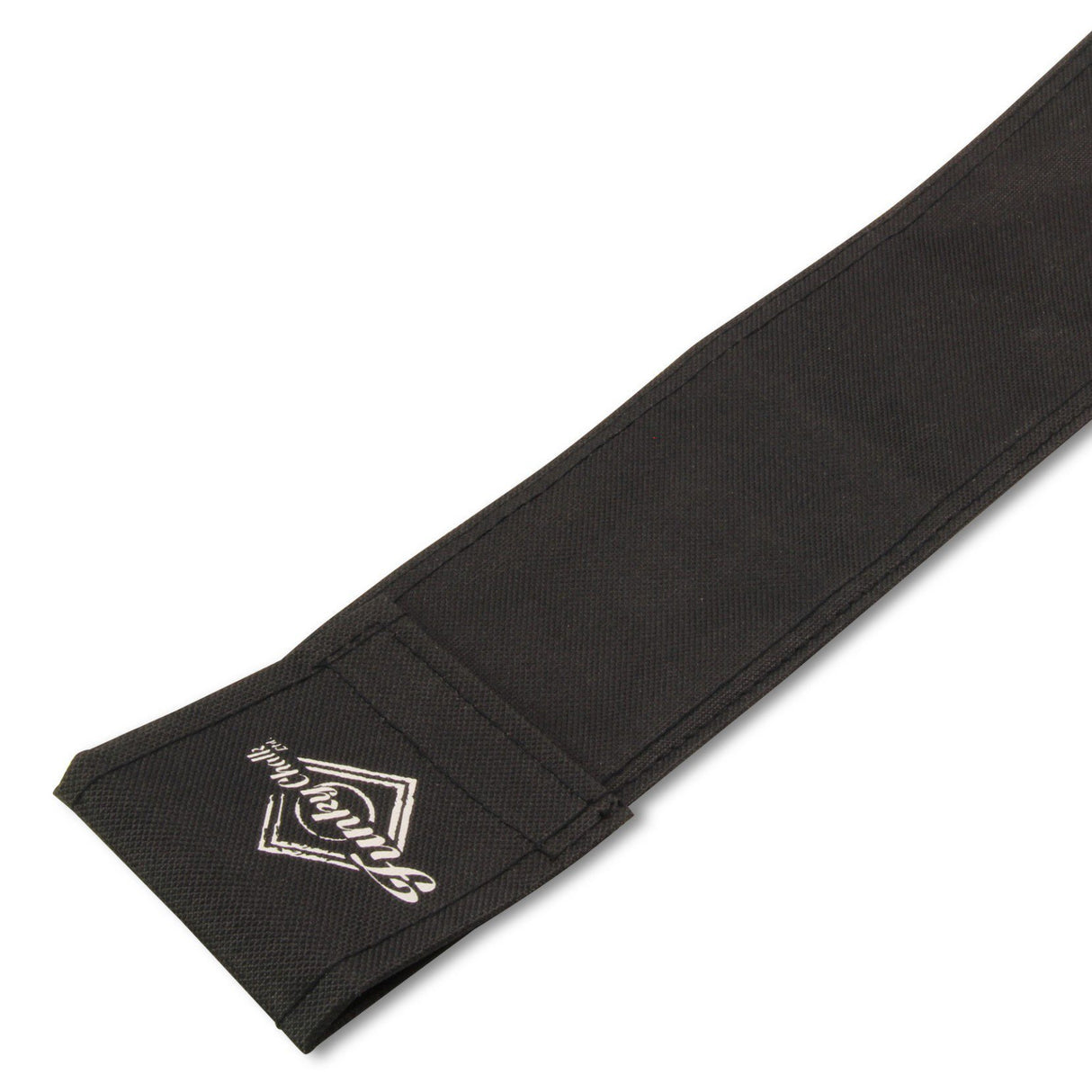 Funky Chalk 3/4 Snooker Pool Cue Canvas Sleeve Case for 3/4 Jointed Cues with Logo Print