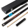 PRO147 CRUCIBLE 57 Inch 2 Piece Ash Snooker Pool Cue and Case Set with 9.5mm Tip