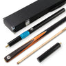 PRO147 CRUCIBLE 57 Inch 2 Piece Ash Snooker Pool Cue and Case Set with 9.5mm Tip