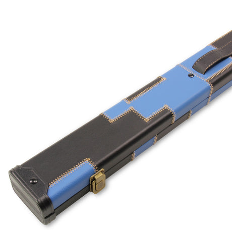 Baize Master Deluxe PATCH 2 Piece Snooker Pool Cue Case with Plastic Ends