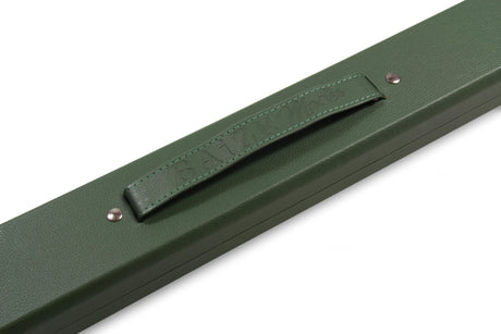 Baize Master 2 Piece Deluxe Snooker Pool Cue Case with Plastic Ends - Coloured Interior