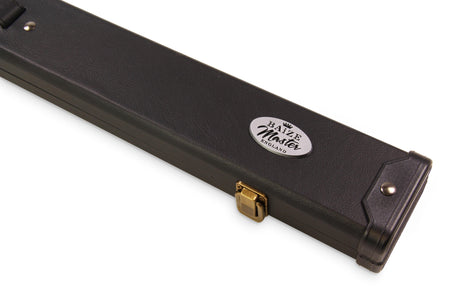 Baize Master 2 Piece Deluxe Snooker Pool Cue Case with Plastic Ends - Coloured Interior