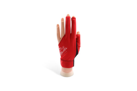 BAIZE MASTER Professional Three-Finger Snooker Pool Cueing Glove - For a Smoother Cue Action - Left Hand