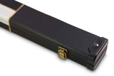 Deluxe 3/4 CHEQUERED Cue Case with Plastic Ends and Horizontal Chalk Compartment