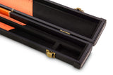 Deluxe 3/4 CHEQUERED Cue Case with Plastic Ends and Horizontal Chalk Compartment