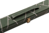 Deluxe 3/4 Snooker Pool Cue Case with Plastic Ends - CRAZY STITCH Design