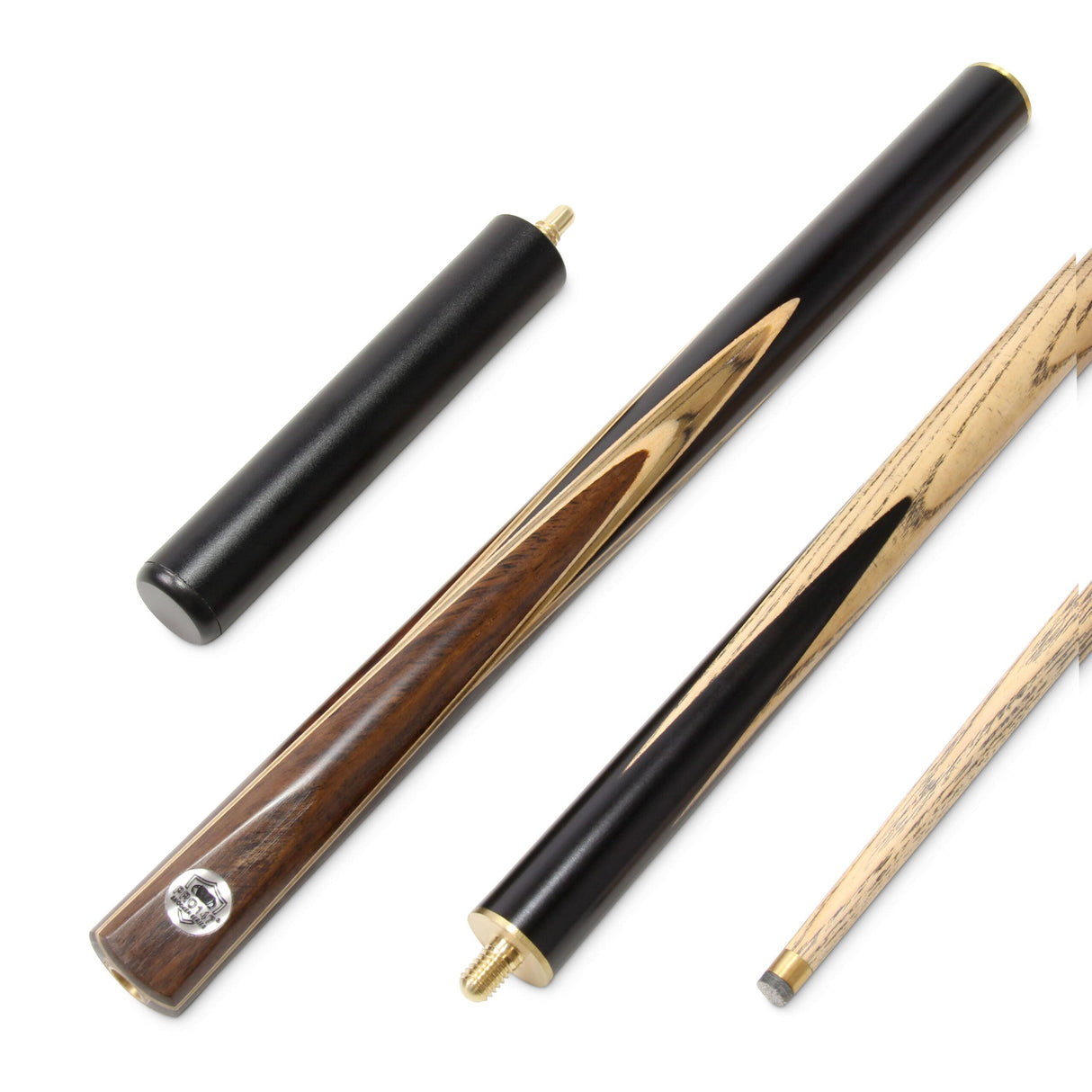 PRO147 VISTA SAGE 57 Inch 3/4 Snooker Pool Cue with 9.5mm tip and Mini Butt Extension
