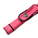 Jonny 8 Ball Two Tone Oval Pool Cue Case - Holds One 2 Piece Cue + Accessories