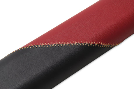 Jonny 8 Ball Two Tone Oval Pool Cue Case - Holds One 2 Piece Cue + Accessories
