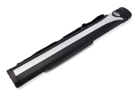 Baize Master STRIPE Oval QUAD Snooker Pool Cue Case - Holds Two 2 Piece Cues