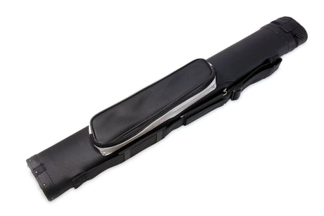 Baize Master STRIPE Oval QUAD Snooker Pool Cue Case - Holds Two 2 Piece Cues